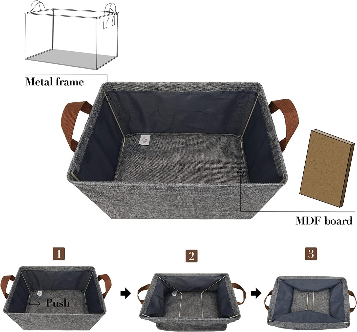 Multifunctional Foldable Rode clothes Organizer