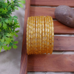 Raindrop Glass Bangles – Set of 12 Bangles (With / Without Ghungru)