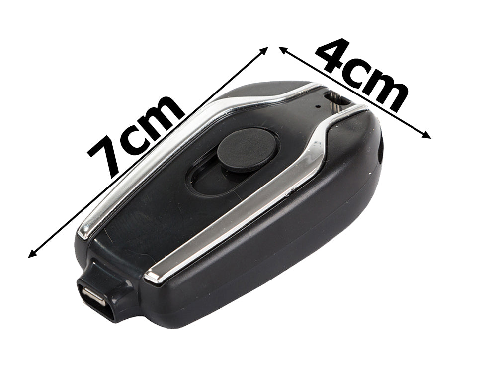 Keychain Portable Charger 1500mAh Mini Power