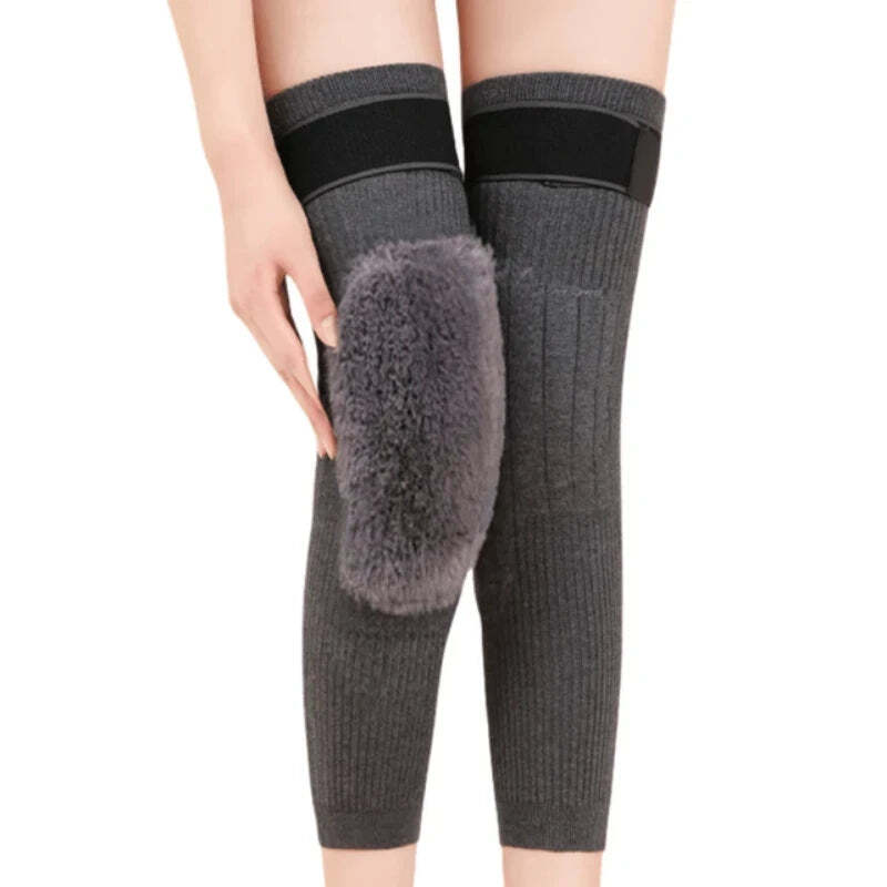 Wool Knee Warmer | Knee Pads With Strap (Pair)