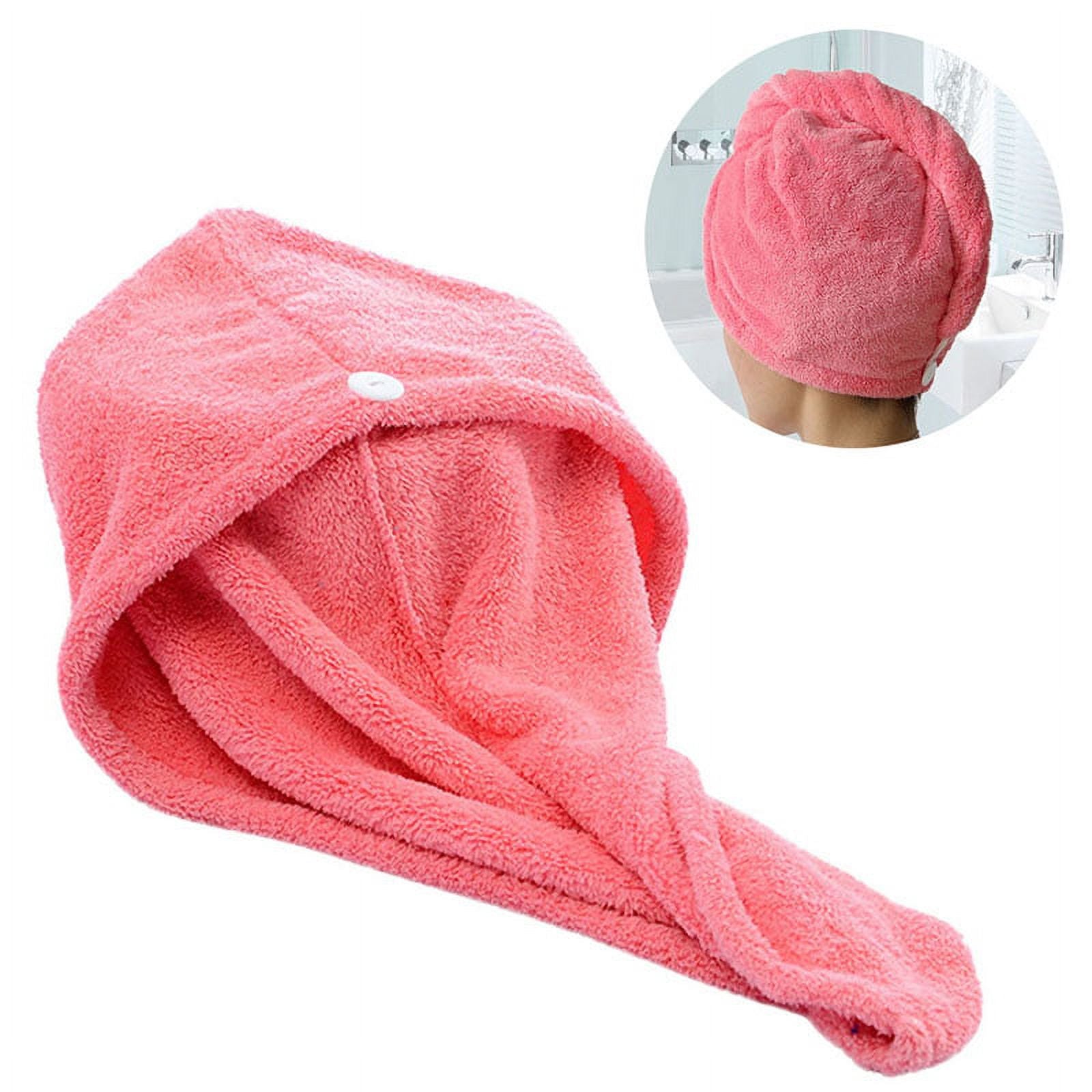 Microfiber Hair Drying Towel Wrap