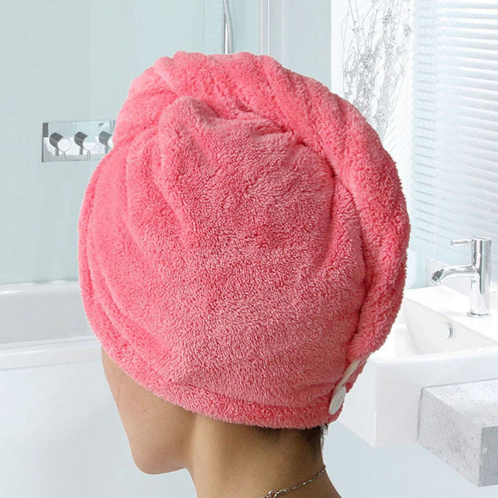 Microfiber Hair Drying Towel Wrap