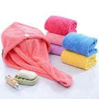 Microfiber Hair Drying Towel Wrap