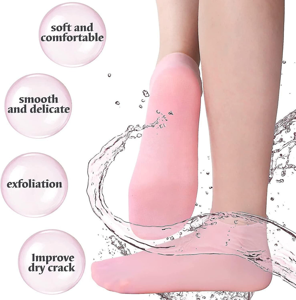 Silicone Moisturizing Gel Sock 1 Pair