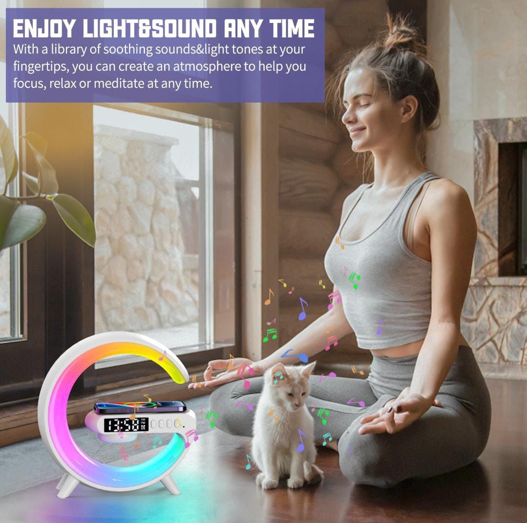 G63 intelligent Wireless Charger Lamp & Sound Machine