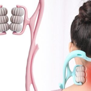 Neck & Shoulder Massage Roller – Deep Tissue Pain Relief Massager