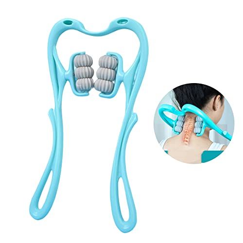 Neck & Shoulder Massage Roller – Deep Tissue Pain Relief Massager