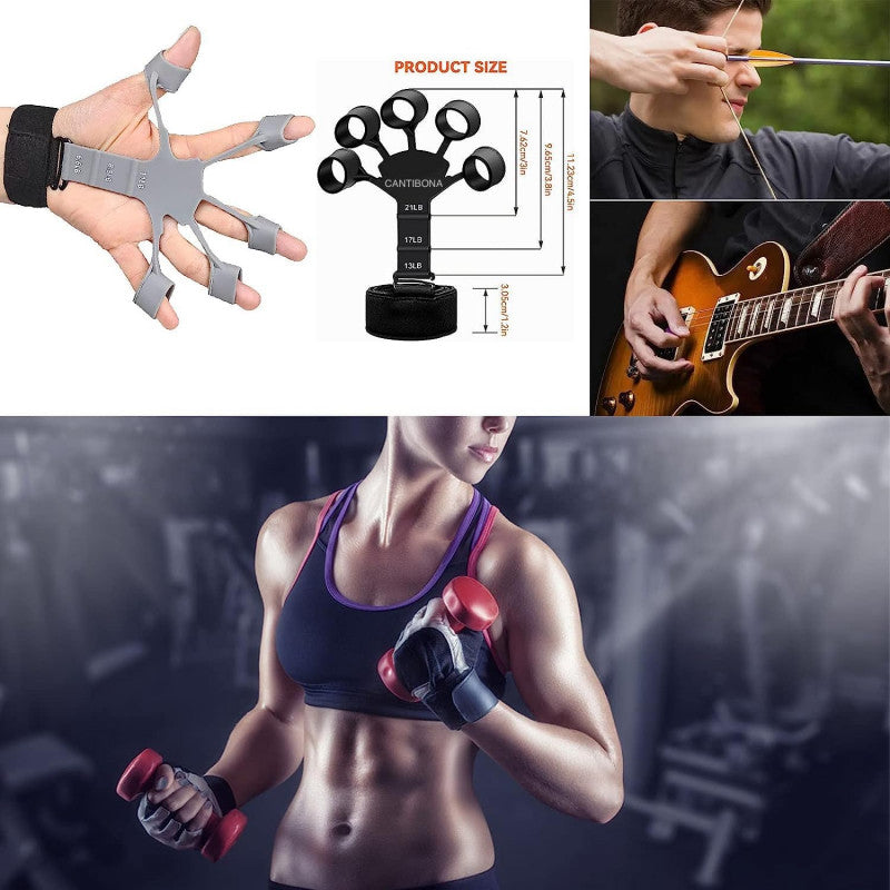 Silicone Finger Hand Grip Strengthener